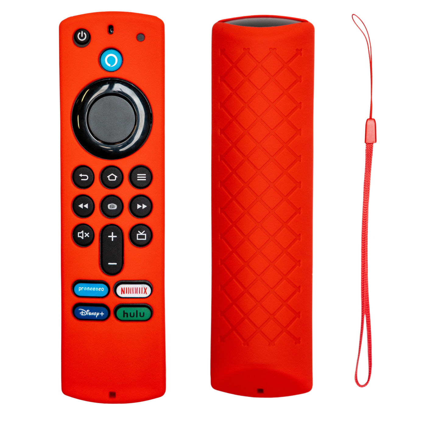 Inbrackets Remote Control Case Silicone Remote Cover Skin For Amazon Fire TV Stick 3rd Gen