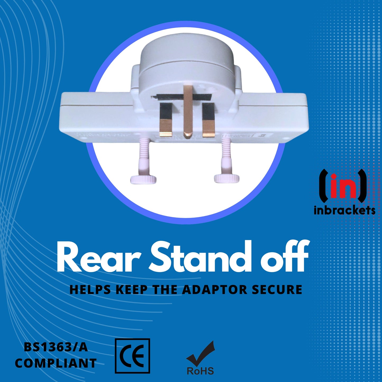 3 Way Extension Wall Socket Adaptor UK Plug Convert 13A Neon Switched