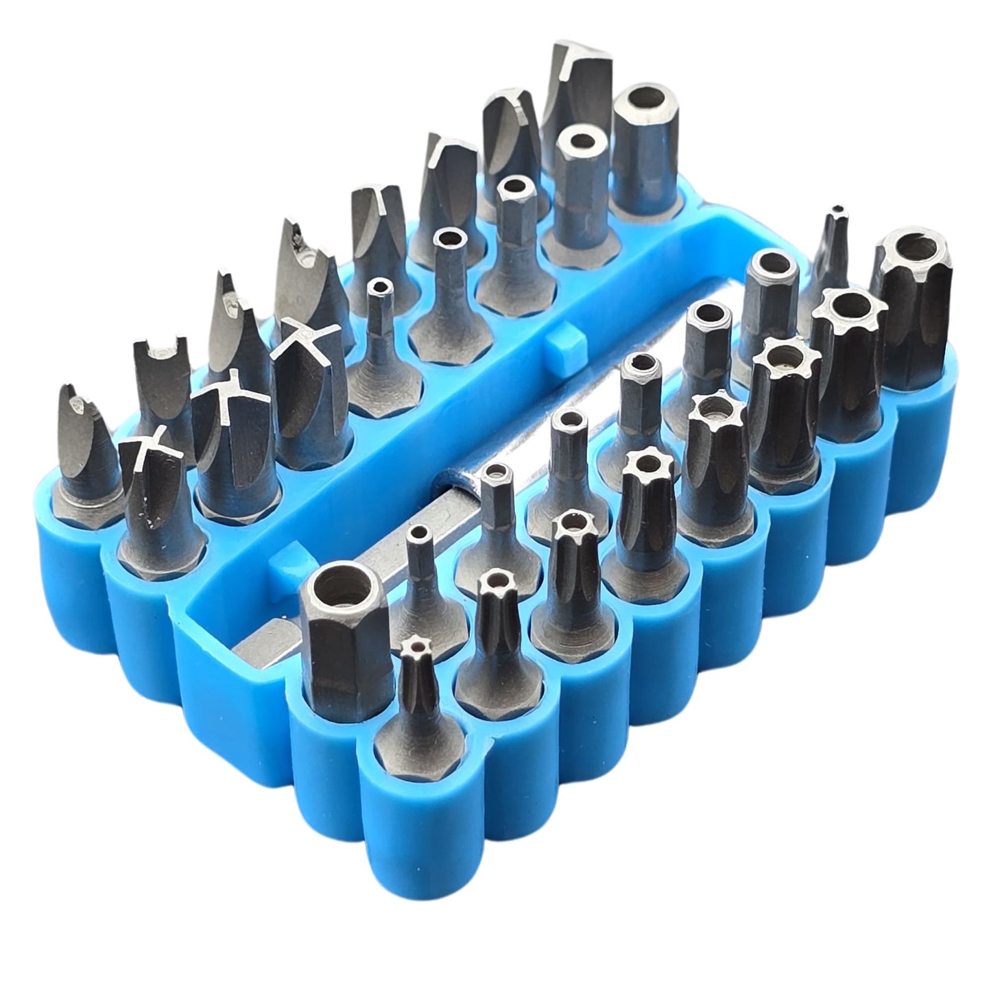 33 Piece Security Bit Set 25mm 1/4" Bits Heavy-Duty Storage Case Screwdriver kit
