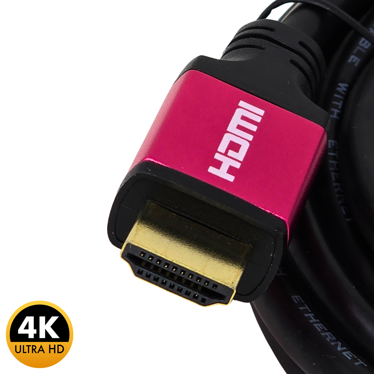 HDMI CABLE 4K ULTRA HD GOLD PLATED LEAD 2160P HDTV HIGH SPEED SKY Q XBOX VIRGIN