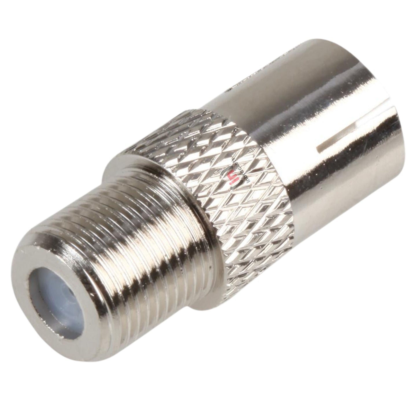 F Type Female to Coax Socket Adapter - Enhance TV Aerial Connectivity with 2-Pack Connector