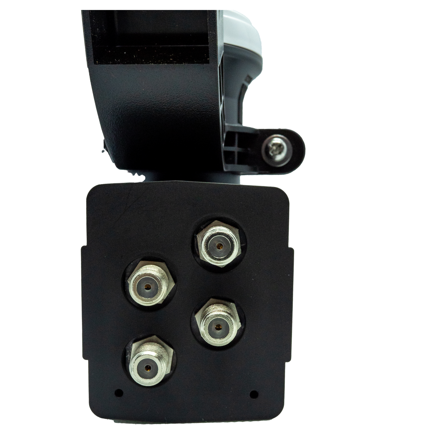 Quad LNB 4 Output  for MK4 Satellite Dish - Freesat SKY HD TV Receiver - Enhanced for  MK4 Zone Dishes Feed Horn Design - Includes Spirit Level Bracket