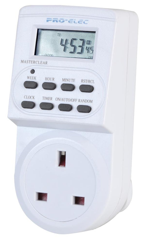 Efficient 24-Hour Plug-In Digital Timer for Precise and Convenient Control