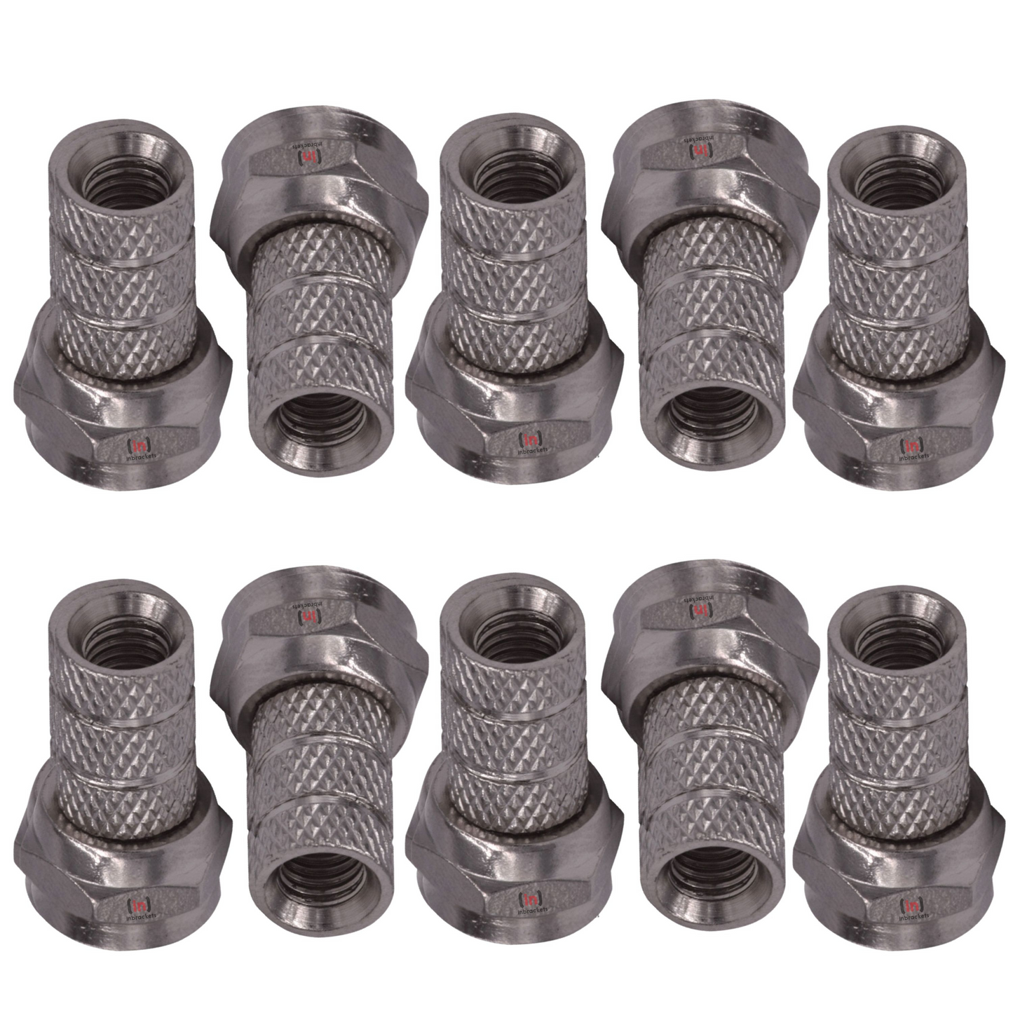 Satellite Cable Connectors F type connector twist screw on for WF65 CT63 TWIN SKY CABLE - PACK 10