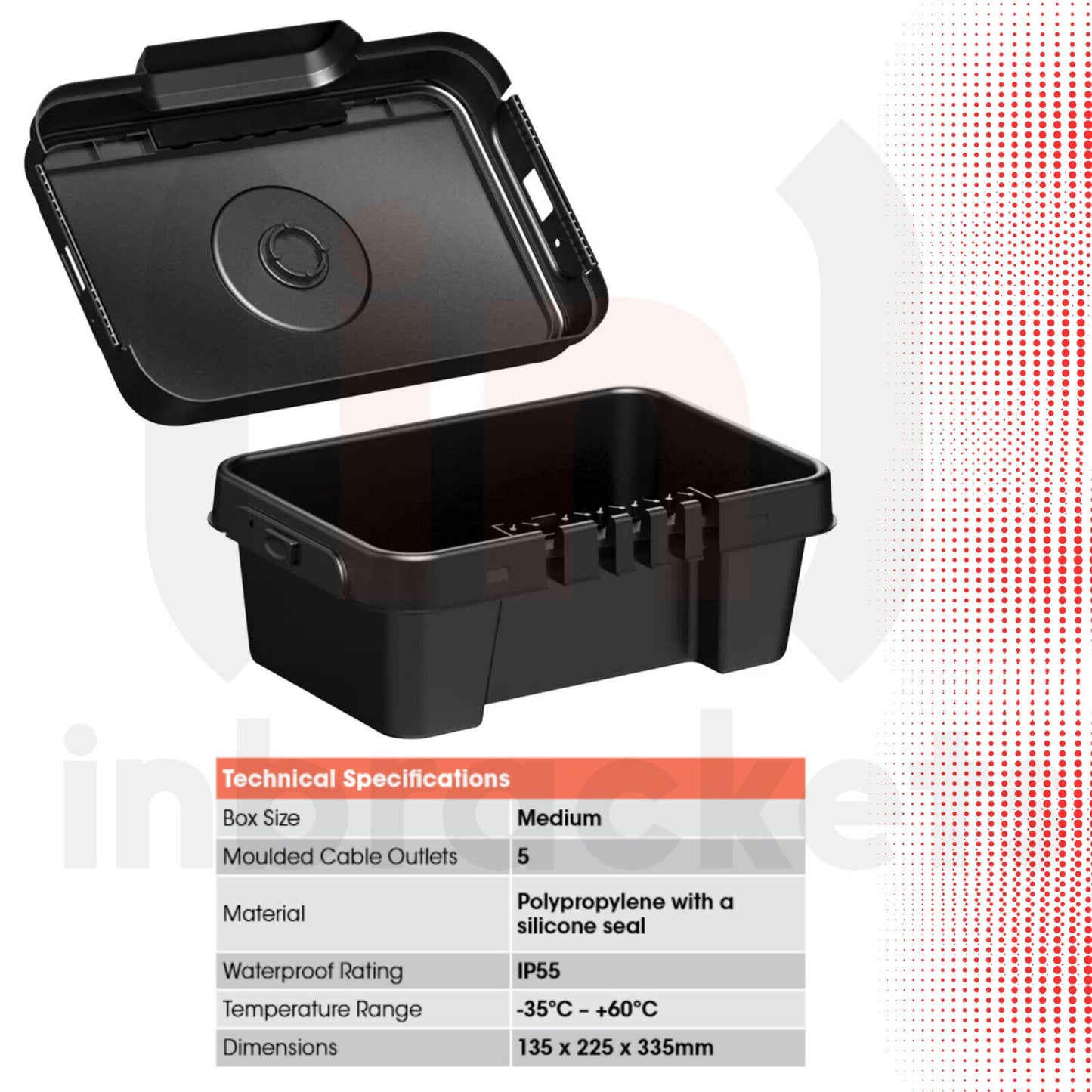 Outdoor Socket Box Weatherproof For Extension Socket Electrics Garden Christmas