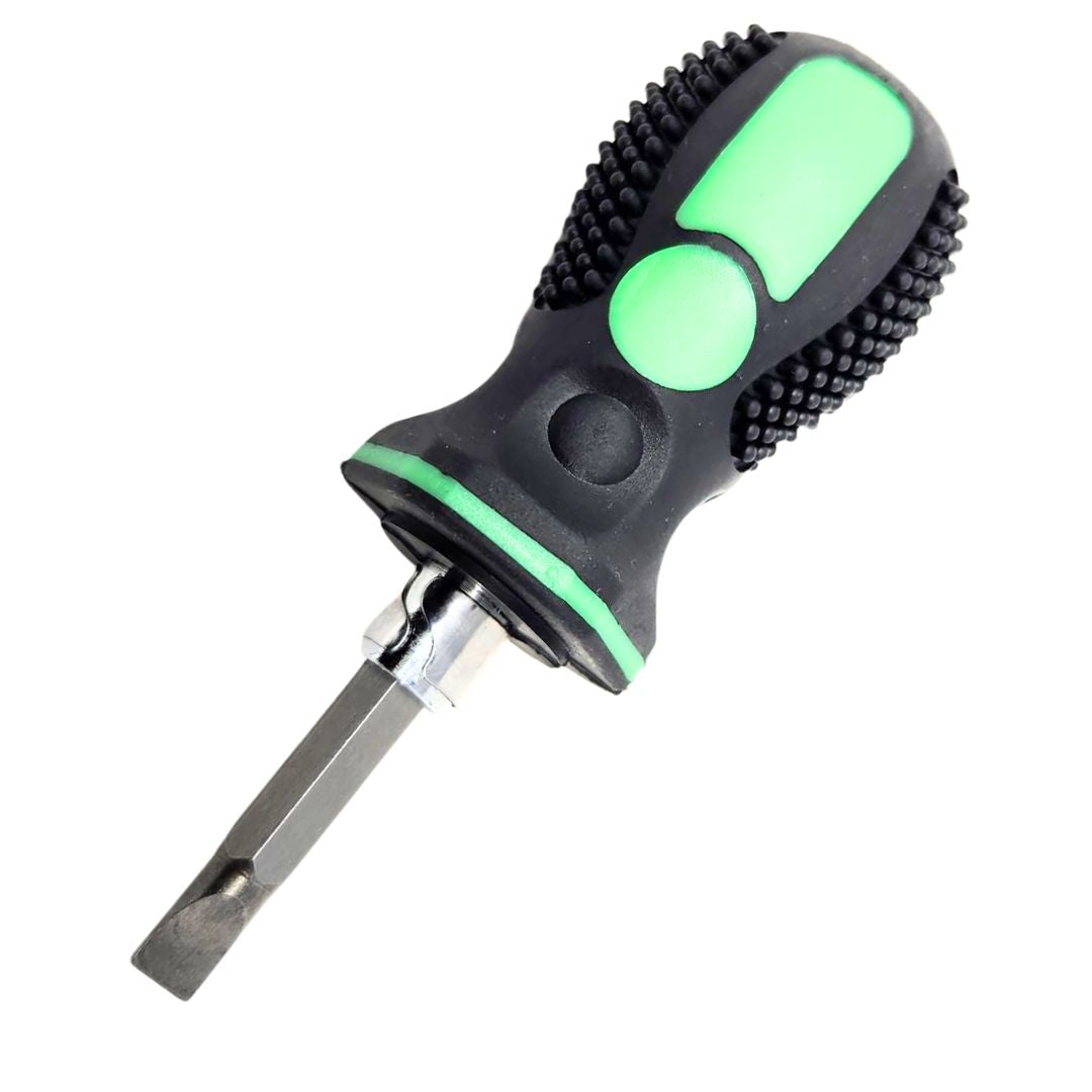 Screwdriver-Interchangeable (2-IN-1) - Stubby Slotted & Pozi