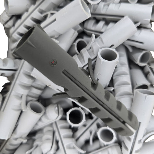 WALL PLUGS 10mm RIMLESS Nylon EXPANSION PLUGS HEAVY DUTY UNIVERSAL M10 X 50MM