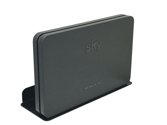 Wall Mount Shelf for Sky Q Hub wifi router SR203 SR204 BLACK STEEL
