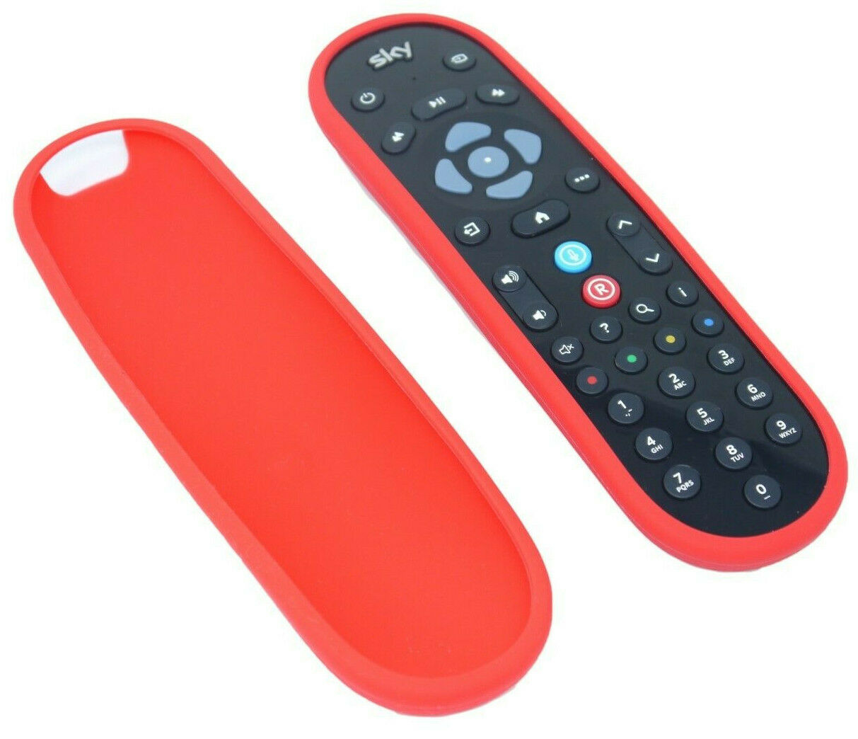 Sky Q Remote Cover Protective Case Red