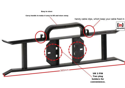 Cable Wire Tidy H Frame Extension