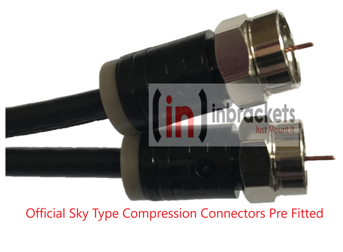 Satellite Cable Extension Kit for Sky Q , Sky+HD & Freesat