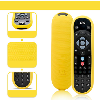 Sky Q Remote Control Cover - Yellow