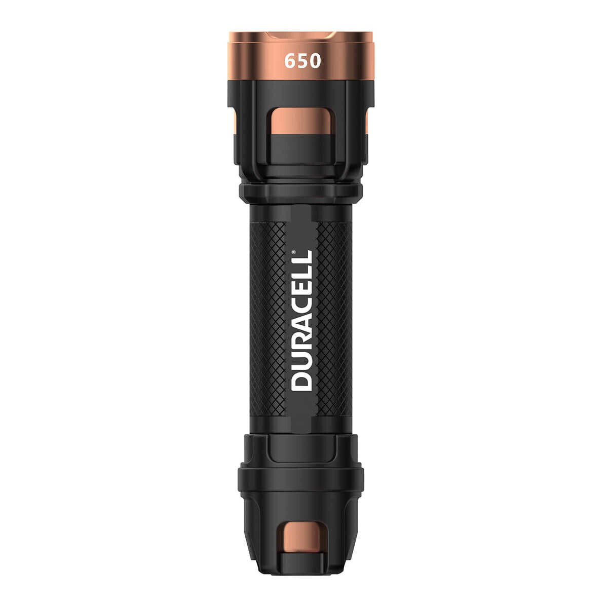 Torch LED Flashlight Duracell bright 650LM Aluminium DuraBeam Batteries Included