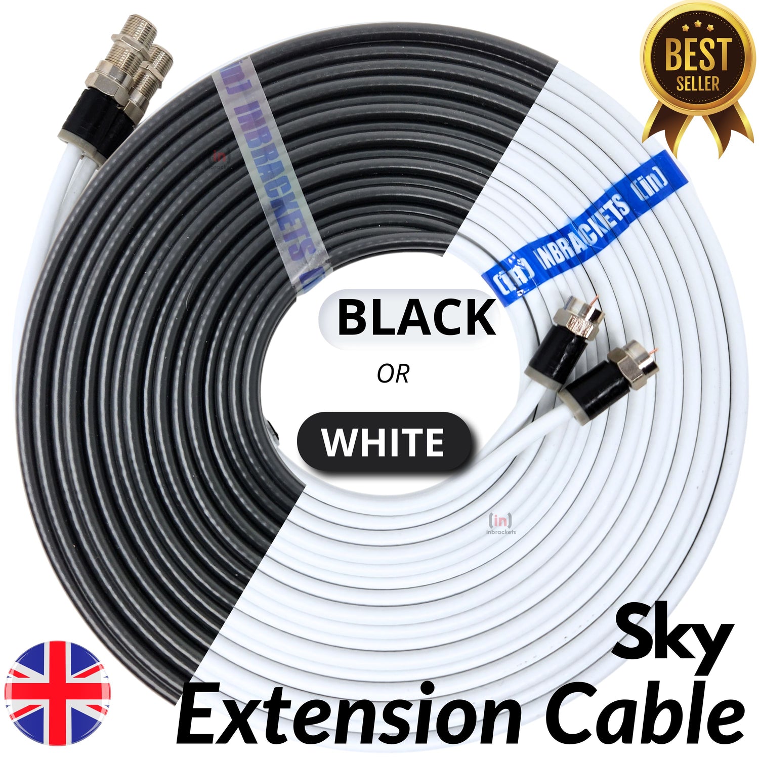 How to Extend your Sky Cable with ease No Tools Required!! Inbrackets