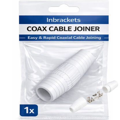 Coaxial Aerial TV Cable Repair Joiner - Quick fix