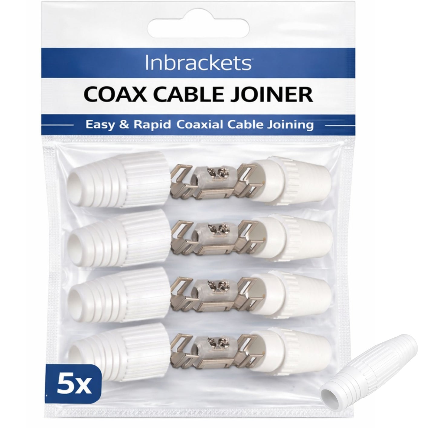 Coaxial Aerial TV Cable Repair Joiner - Quick fix