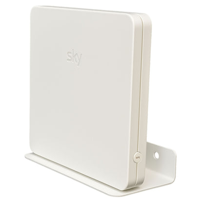 Wall Mount Shelf for Sky wifi Max router SR213 WHITE STEEL