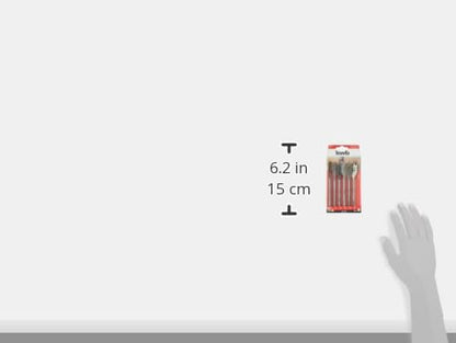 kwb 6-Piece Flat Drill Set for Wood 10–25mm C45 Steel