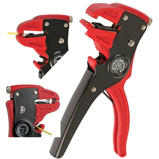 Automatic Wire Stripper Cutter - Self-Adjusting Electrical Cable Tool