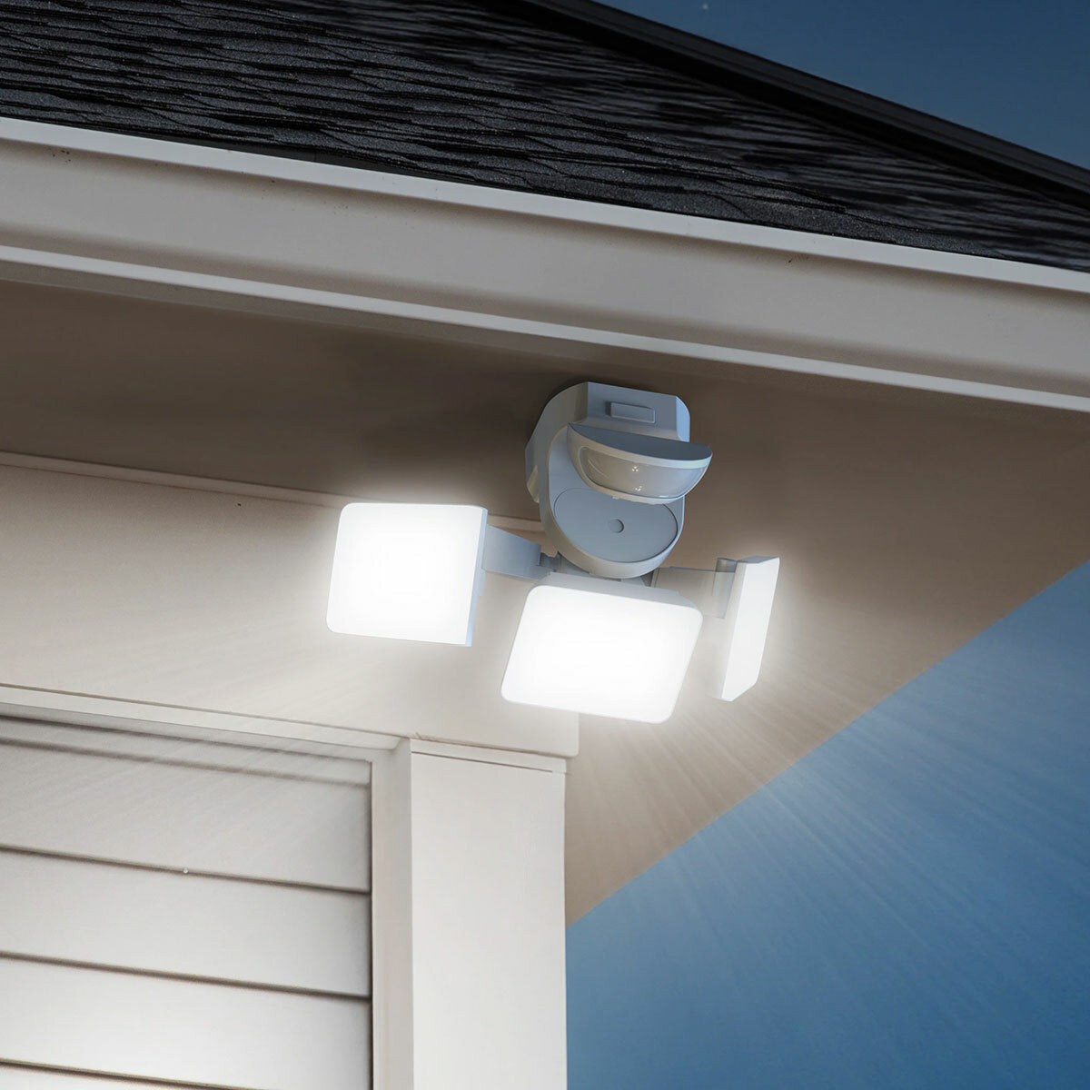 KODA 4200 Lumen Motion-Activated LED Security Floodlight with Nightlight