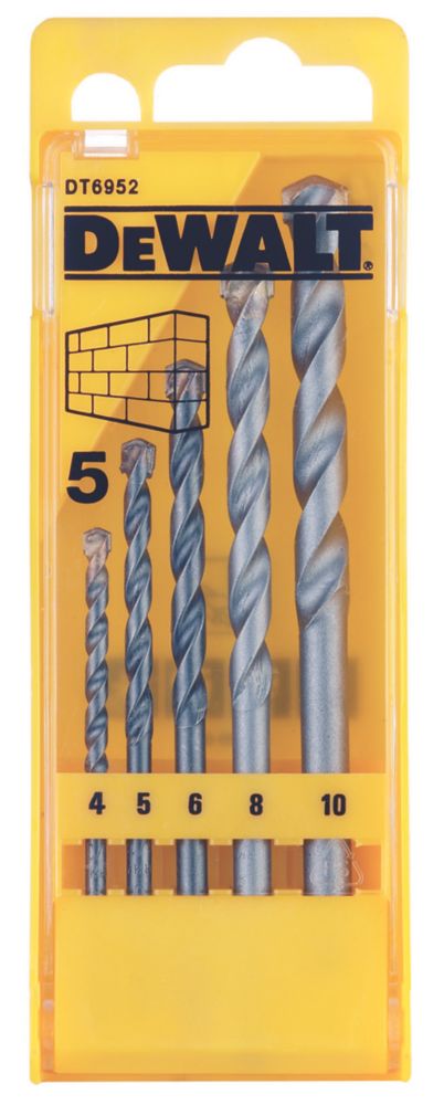 DEWALT 23-Piece Multi-Material Drill Bit Set – Masonry, Wood, Metal