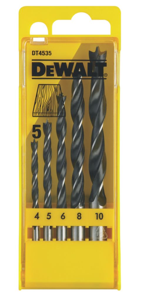 DEWALT 23-Piece Multi-Material Drill Bit Set – Masonry, Wood, Metal