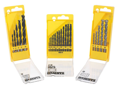 DEWALT 23-Piece Multi-Material Drill Bit Set – Masonry, Wood, Metal