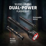 Infinity X1 Flashlight 10,000 Lumen Rechargeable Flashlight