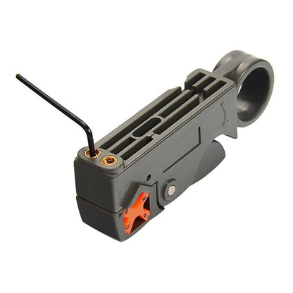 F-Type Compression Tool + Coaxial cable Stripper Crimper + 20 Connectors FOR ct100 RG6