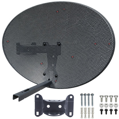 Inbrackets Satellite Dish Zone 1 Steel Elliptical Mk4 for Freesat or Sky Dish Kit No LNB product image 1