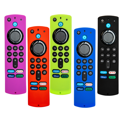 Inbrackets Remote Control Case Silicone Remote Cover Skin For Amazon Fire TV Stick 3rd Gen