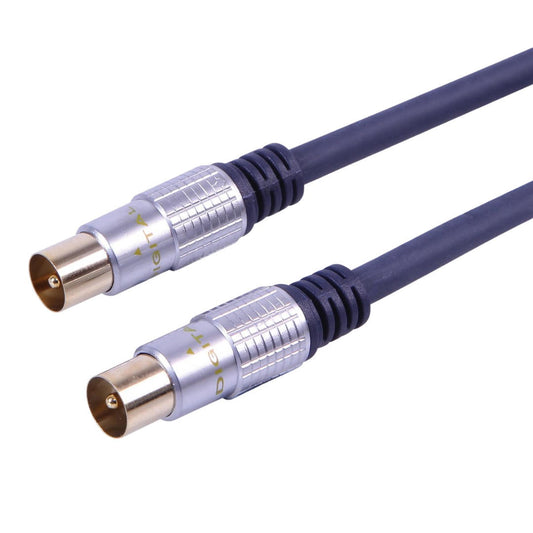 Premium Gold-Plated HQ Coaxial Cable for Enhanced TV Aerial Reception