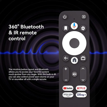 Dcolor GD1 4K Android TV Stick Netflix Certified KD3 Google Assistant voice remote Prime Video Chromecast Play Store Bluetooth 4K HDR 10+ Dolby Audio XM3 2.1 Dual Band WiFi USB-C GD 1