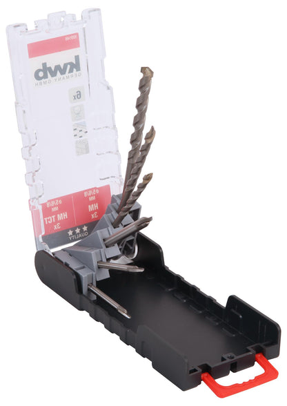 KWB 6-Piece Glass Tile and Masonry Drill Bit Set 5-8mm