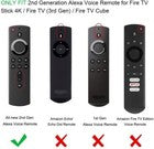 Remote Control Case Silicone Remote Cover Skin For Amazon Fire TV Stick UK Stok