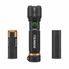 Duracell Torch 1500 Lumen Hybrid LED Flashlight Set 4 Pack USB-C Rechargeable
