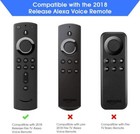 Remote Control Case Silicone Remote Cover Skin For Amazon Fire TV Stick UK Stok