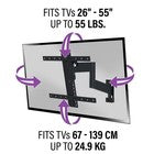 Sanus Preferred 26-55" Full Motion TV Wall Mou Bracket SMF421-B2