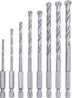 Kwb 33-Piece Hex Shank Masonry Drill & Screwdriver Bit Set for Impact Drivers