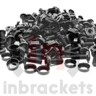 Black Cage Nuts Bolts Screws Washers for 19" Data Cabinet Rack Mount m6 50 / 100