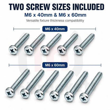 Plasterboard Toggle Fixings Hollow Wall Anchors TV Bracket Radiator Pack 6