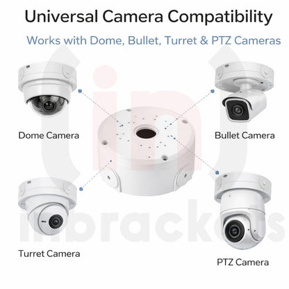 CCTV Junction Box Cable Deep Base for Security Cameras Dome Mount Box Outdoor product image 19