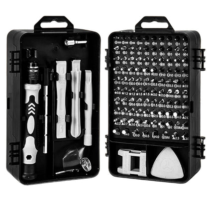 115-in-1 Magnetic Precision Screwdriver Set for Phone, PC, Electronics Repair