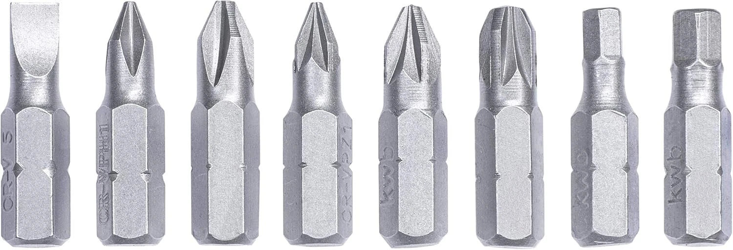 Kwb 33-Piece Hex Shank Masonry Drill & Screwdriver Bit Set for Impact Drivers