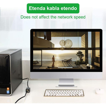 Ethernet Cable Extender cat 5 cat 6 cat6a RJ45 Coupler Extender Connector