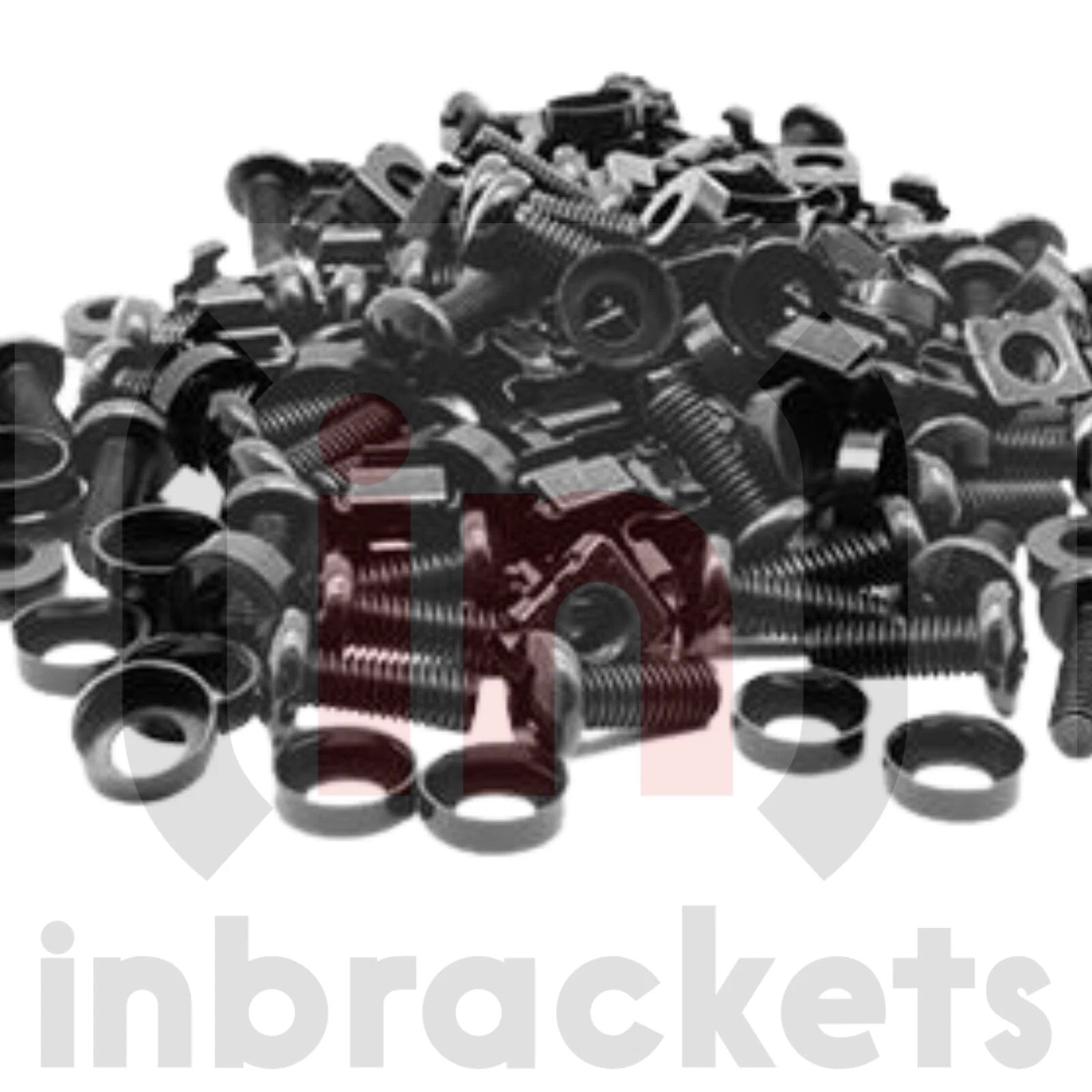 Black Cage Nuts Bolts Screws Washers for 19" Data Cabinet Rack Mount m6 50 / 100