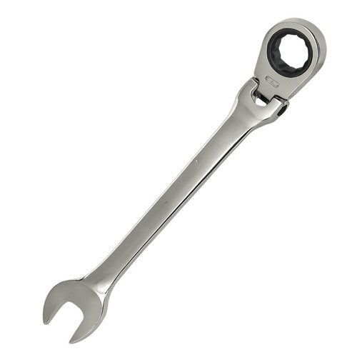 13mm Ratchet Spanner Flexi head Combination Ring Open End Wrench Flex 72 Teeth