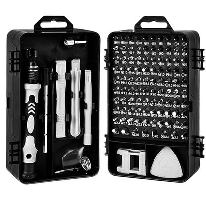 115-in-1 Magnetic Precision Screwdriver Set for Phone, PC, Electronics Repair
