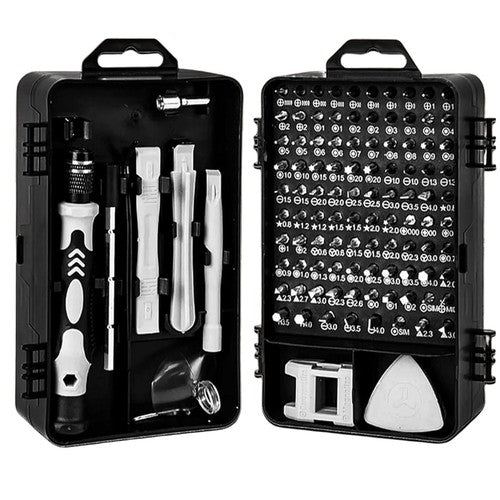115-in-1 Magnetic Precision Screwdriver Set for Phone, PC, Electronics Repair