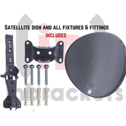 Satellite Dish Zone 1 Elliptical for Sky & Freesat